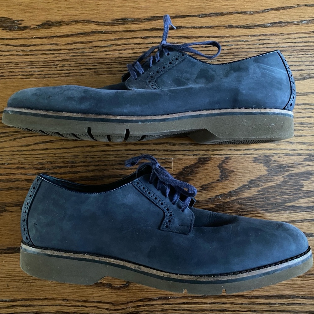 Cole Haan Blue Suede Shoes, Men’s Size 10.5